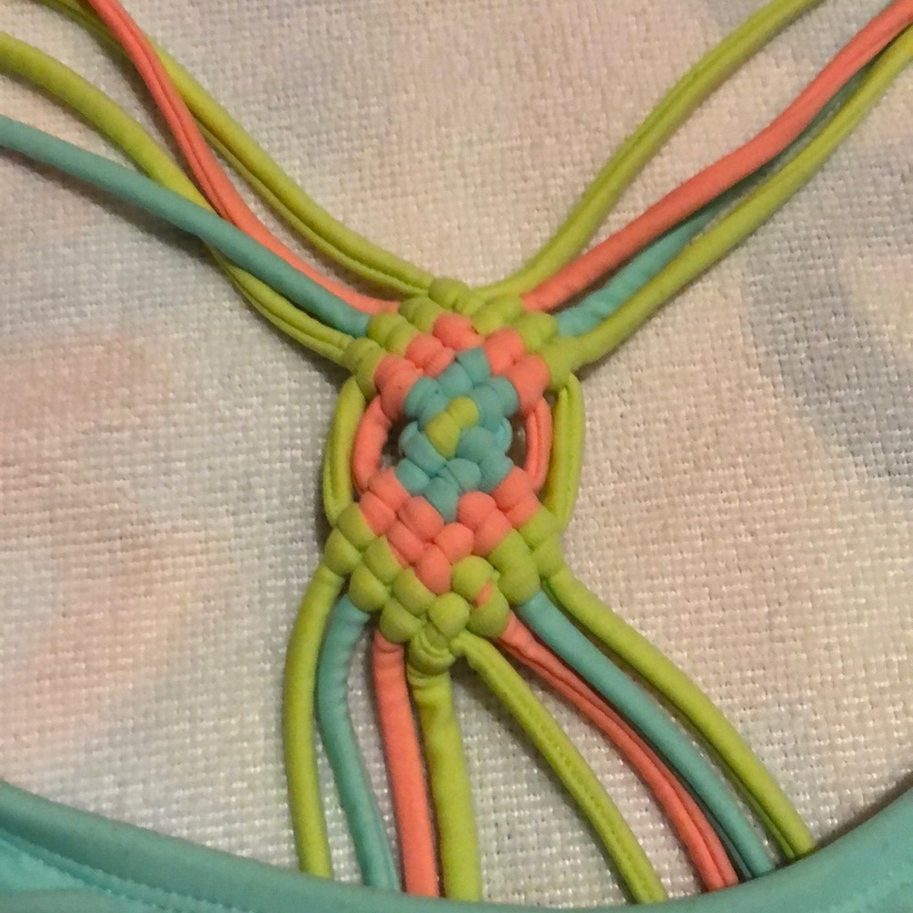 Light Blue Bathing Suit Top - Picture 5 of 6